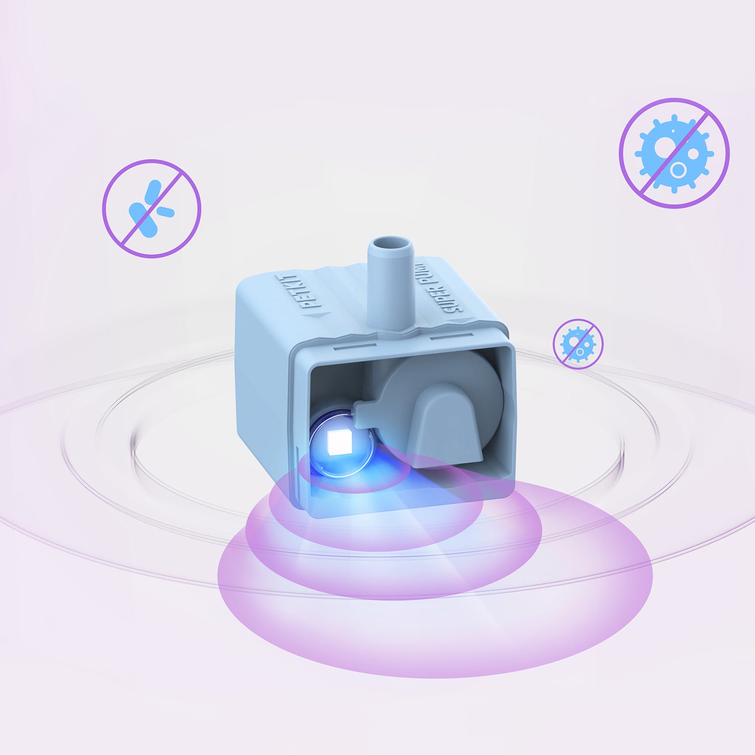 Безжична водна помпа с UVC