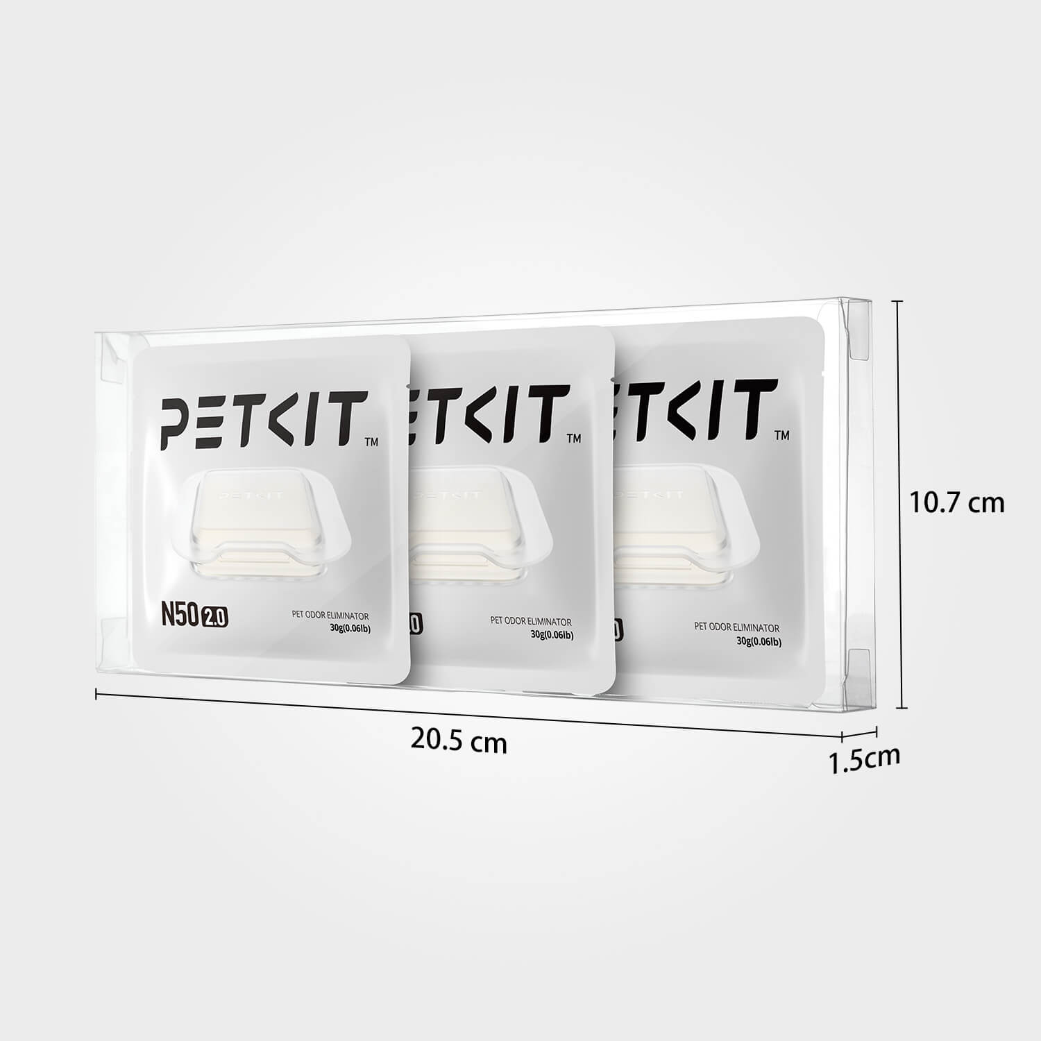 Елиминатор за миризми Petkit N50 - 3бр.