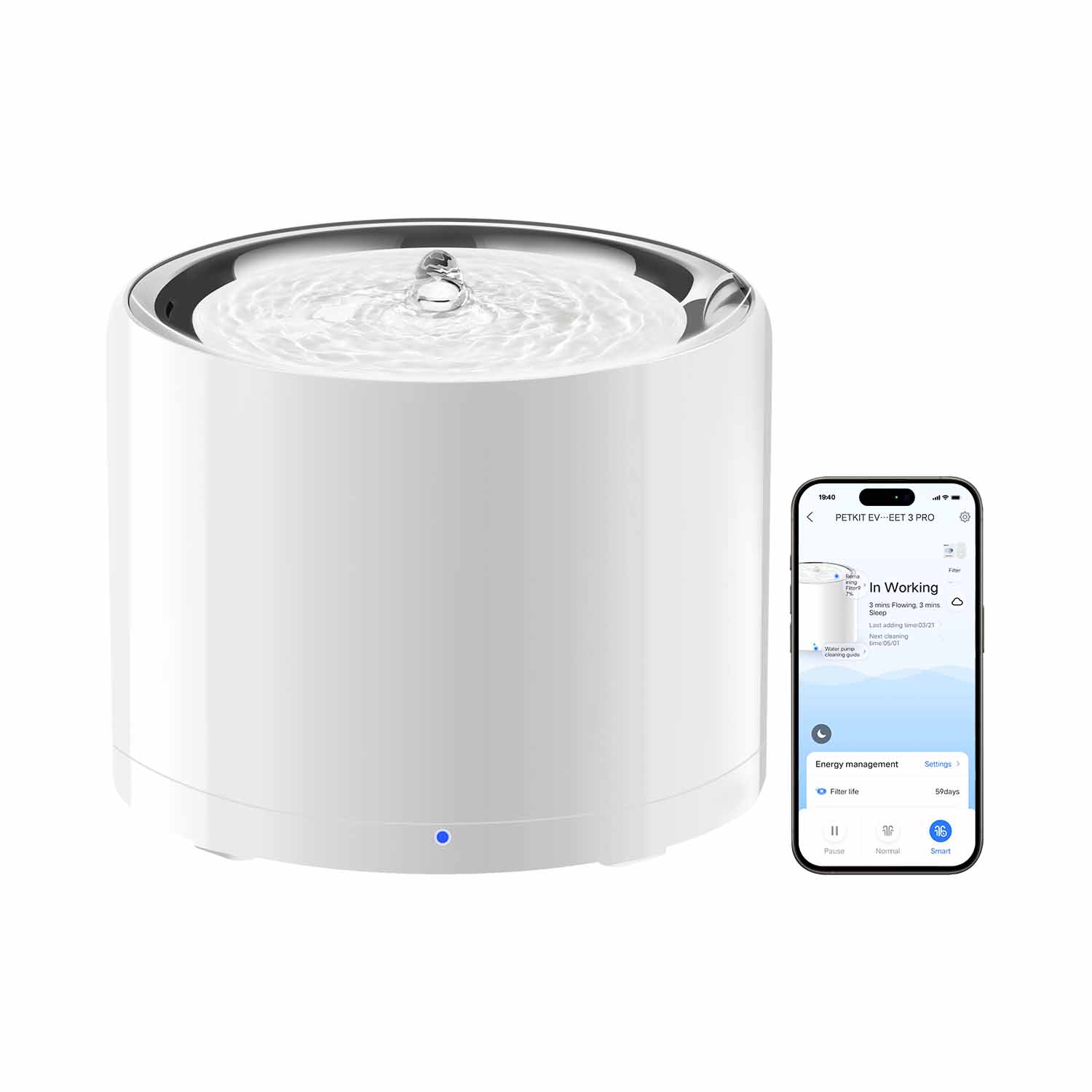 Фонтан поилка за животни Petkit Eversweet 3 Pro