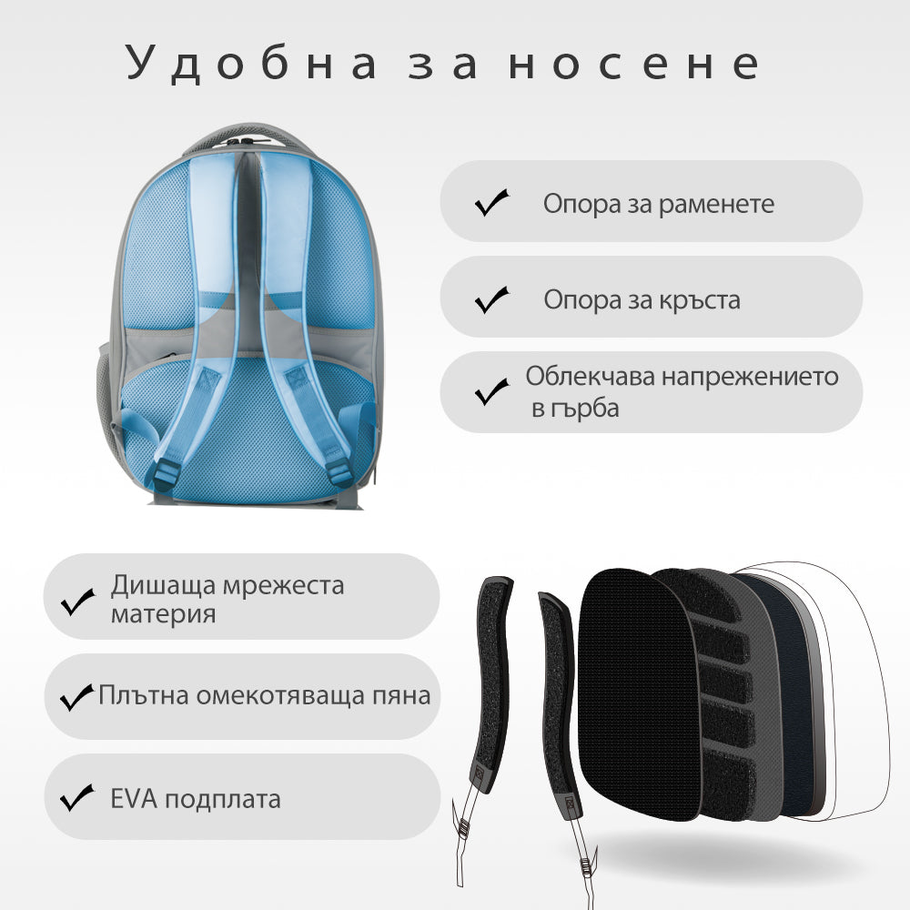 Транспортна раница Petkit Breezy2 Smart Cat Carrier - Зелена