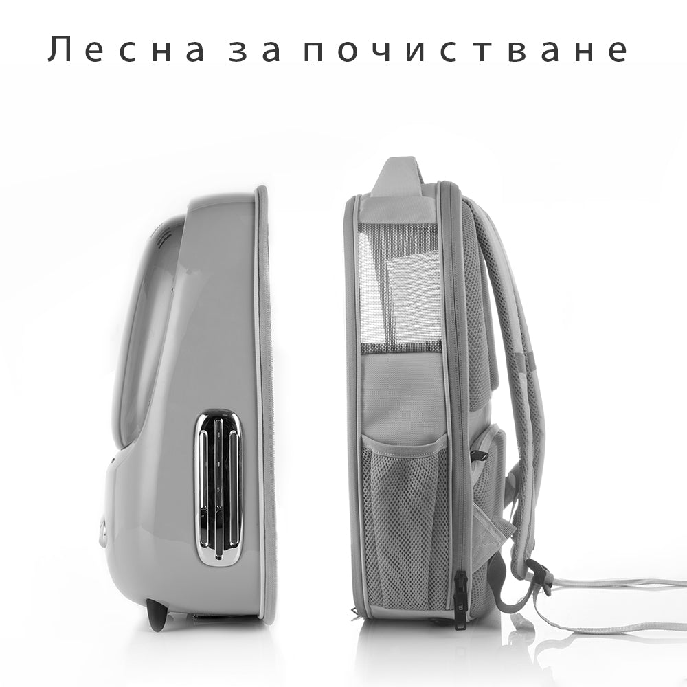 Транспортна раница Petkit Breezy2 Smart Cat Carrier - Зелена
