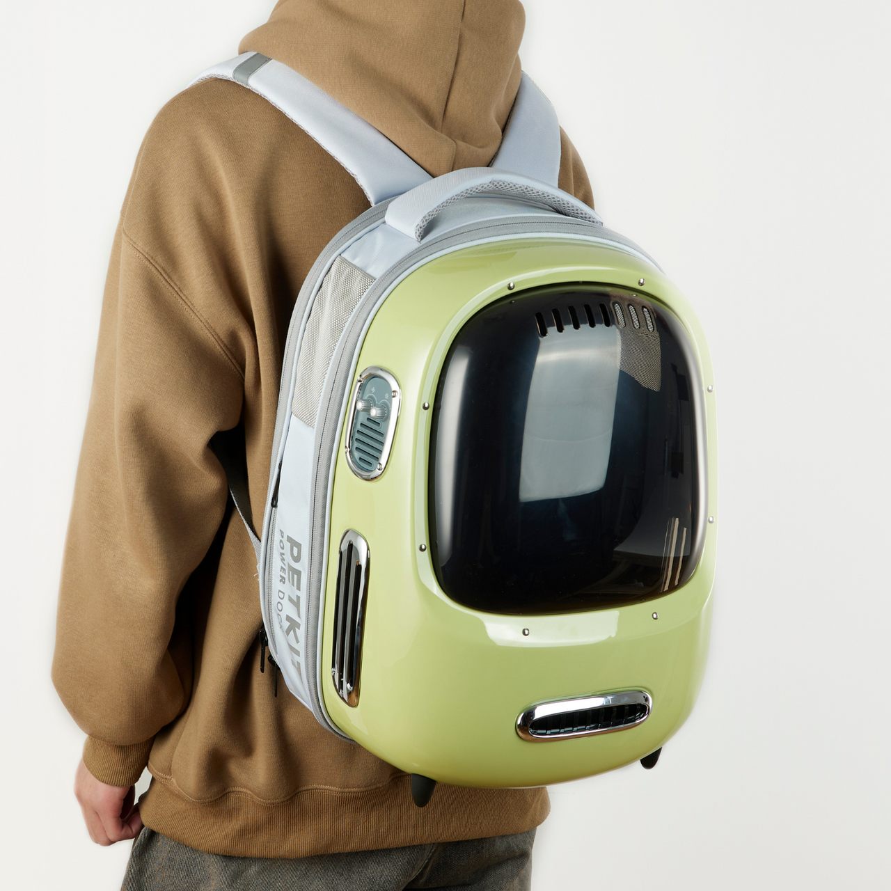 Транспортна раница Petkit Breezy2 Smart Cat Carrier - Зелена