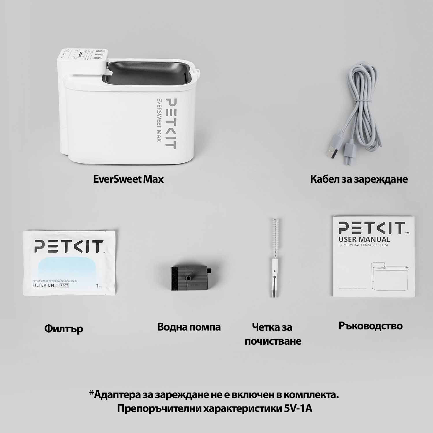 Фонтан поилка за животни Petkit Eversweet Max