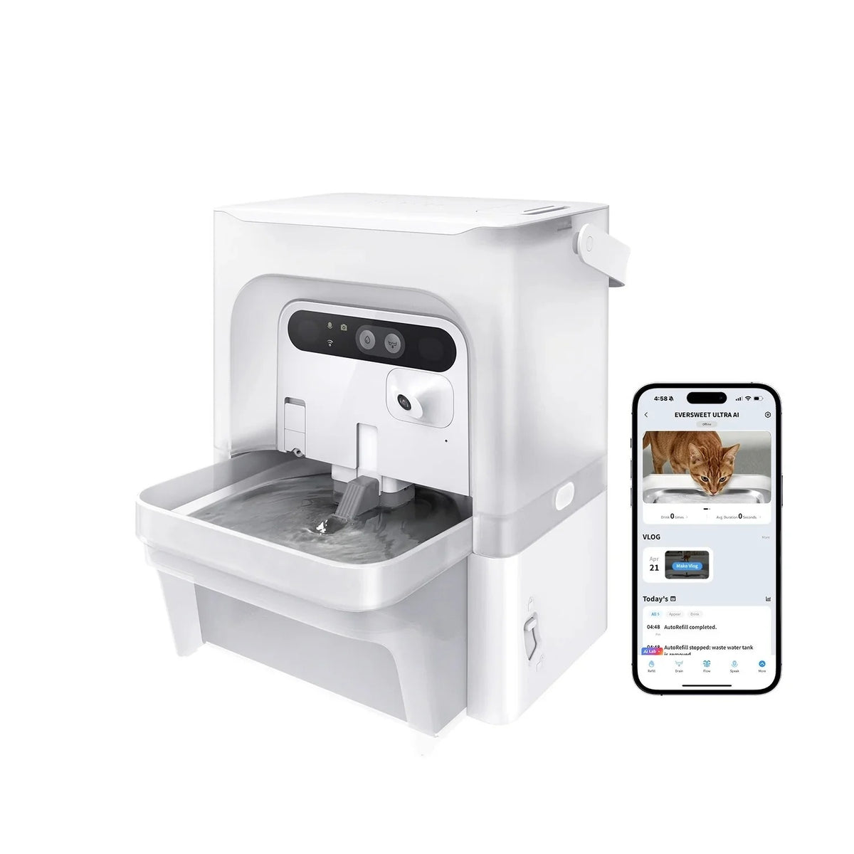 Фонтан поилка с камера Petkit Eversweet Ultra