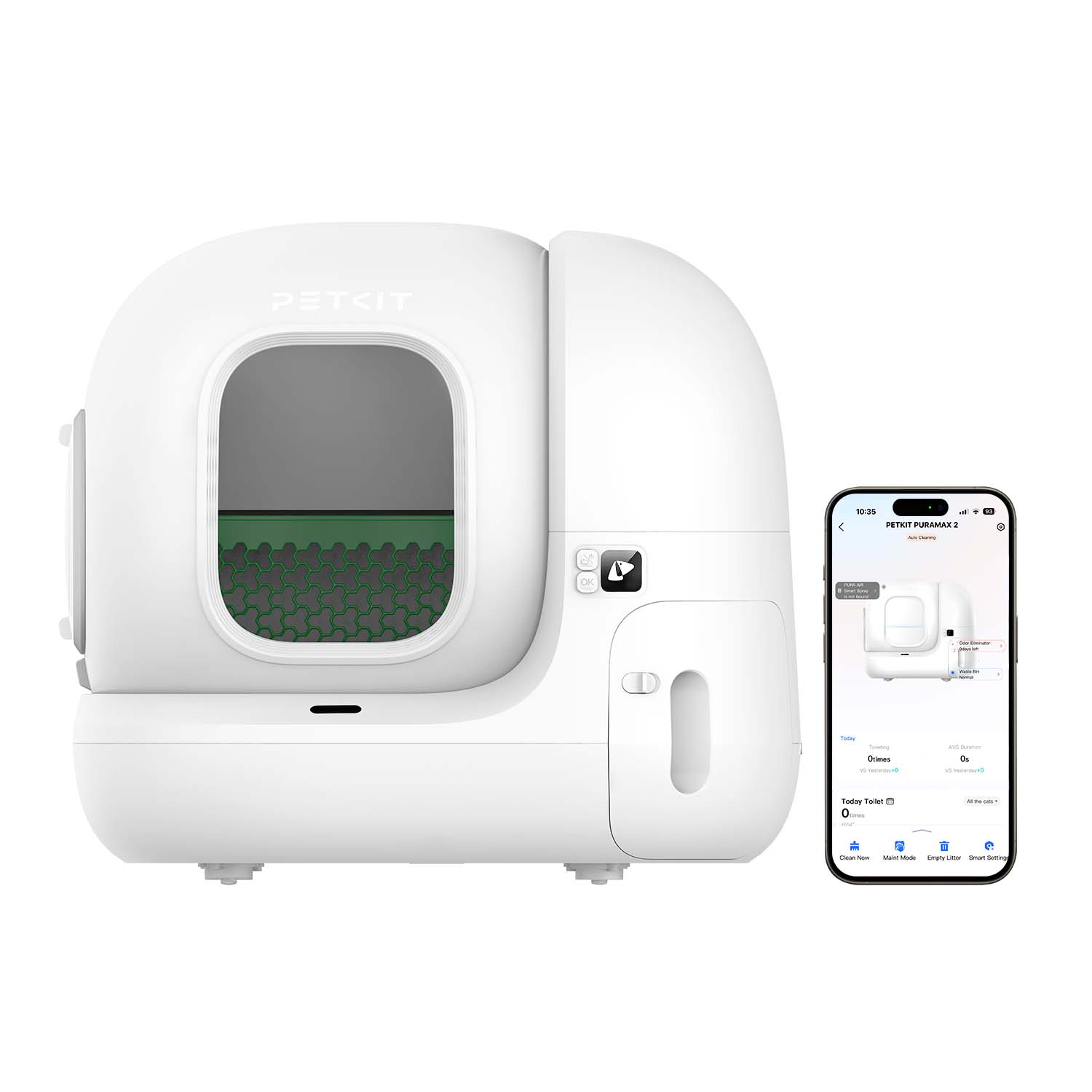 Самопочистваща се тоалетна за котки Petkit Pura Max 2