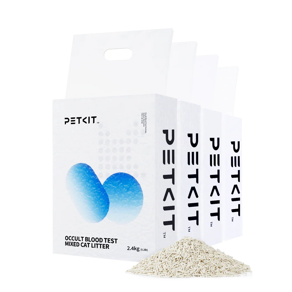 Petkit Occult смесена котешка постелка с тест за скрита кръв - 4бр.