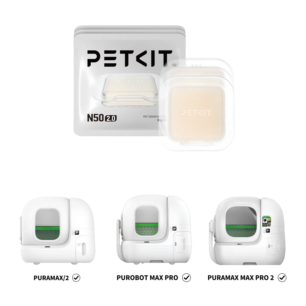 Елиминатор за миризми Petkit N50 - 3бр.